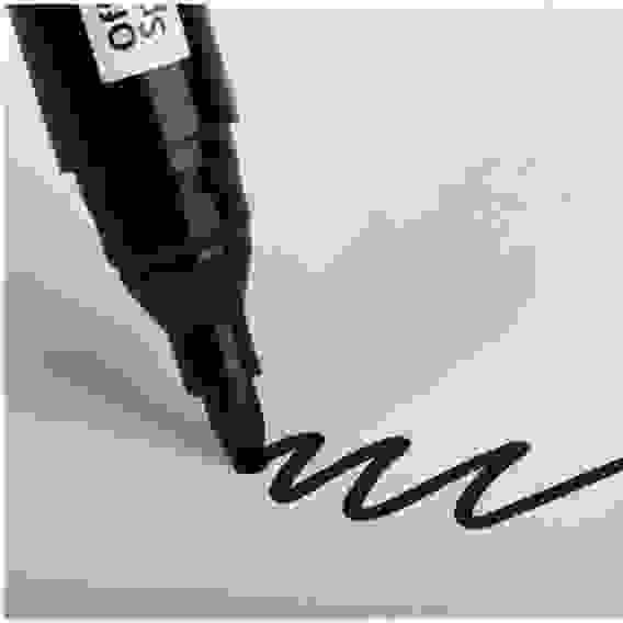 Маркер перманентный OfficeSpace &quot;Contact&quot; черный, пулевидный, без клипа, 3мм