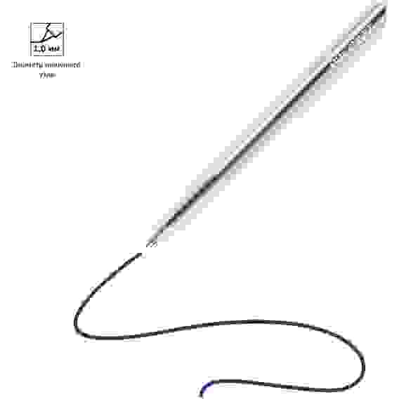 Набор шариковых ручек OfficeSpace 6шт., 06цв., 1,0мм, европодвес