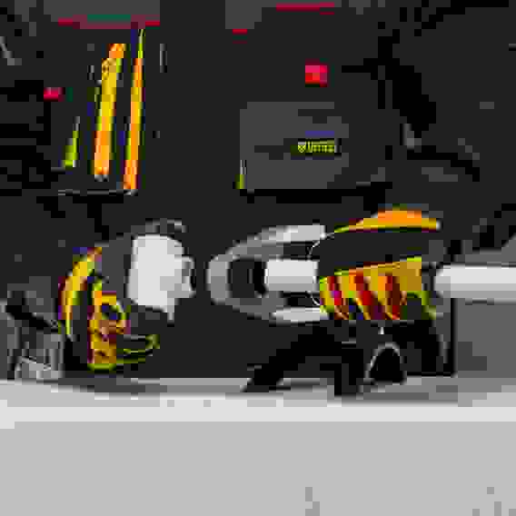 Аппарат для сварки пластиковых труб DWP-2000, X-PRO,2000Вт,300 гр., комплект насадок,20-63мм//Denzel