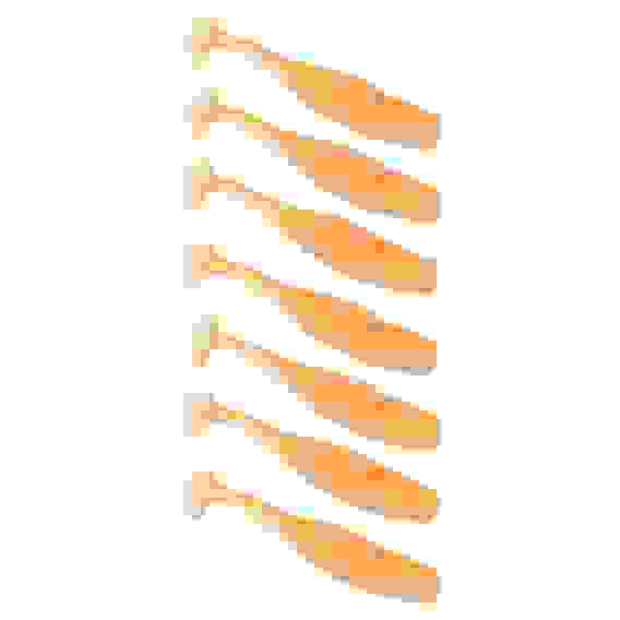 Приманка силиконовая РИППЕР 3", 8см, 4гр, HT006, 7шт KAIDA