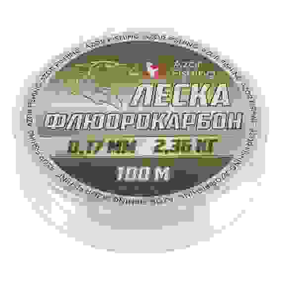 Леска флюрокарбоновая 0,17мм, 100м AZOR FISHING