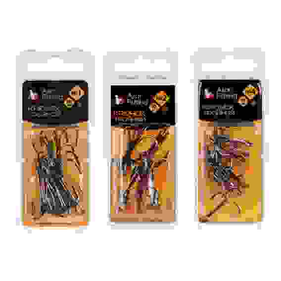 Набор крючков тройных №4,2,1 черный никель 10 шт AZOR FISHING