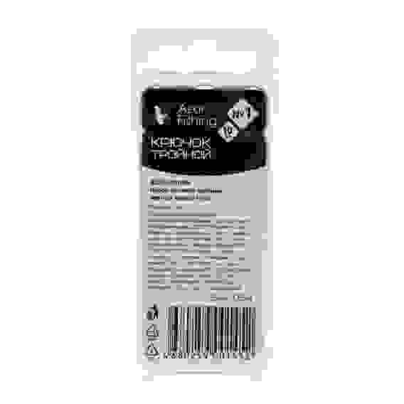 Набор крючков тройных №4,2,1 черный никель 10 шт AZOR FISHING