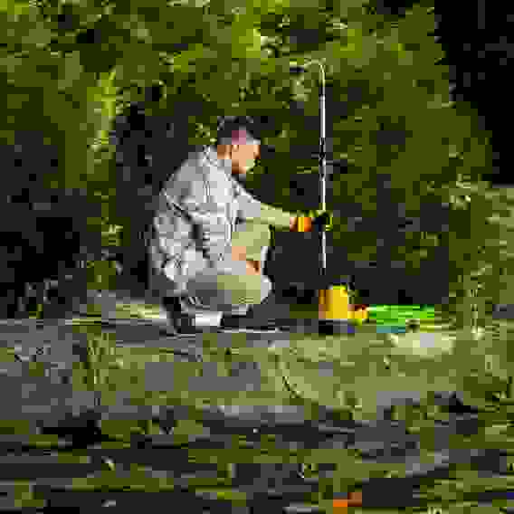 Дренажный насос для чистой воды DPB400, 400 Вт, подъем 11 м, 5500 л/ч// Denzel