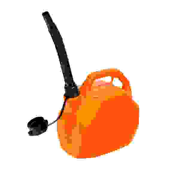 Канистра для ГСМ, пластиковая, со скошенными углами, 5 литров // Stels