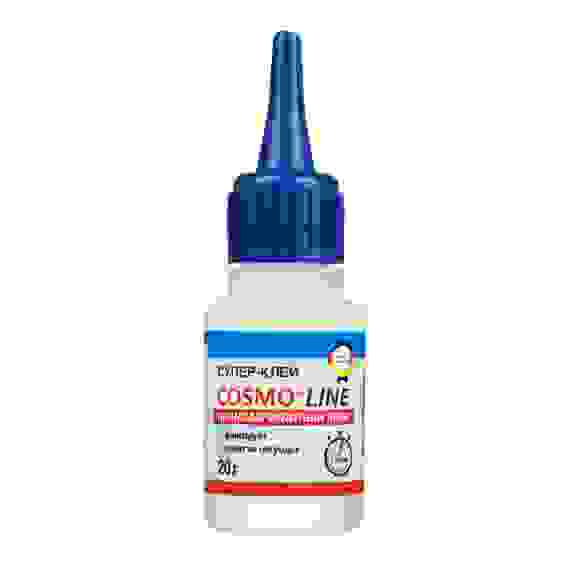 Клей цианоакрилатный, флакончик 20гр. COSMO LINE