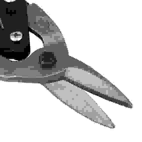 Ножницы по металлу 250 мм, двухкомпонентная рукоятка, прямой ЕРМАК