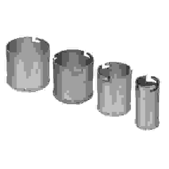 Набор алмазных коронок (33мм, 53мм, 67мм, 73мм) ЕРМАК