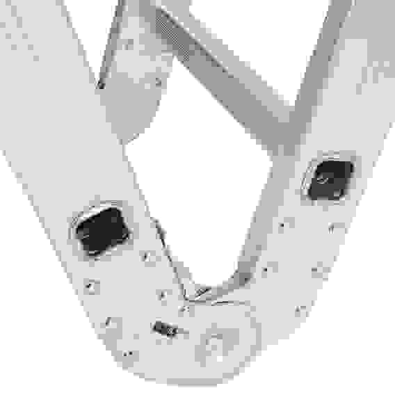 Лестница-трансформер (макс.нагрузка 150кг) алюминий, 4 секции по 4 ступени,4х4,профиль 1,2мм ЕРМАК