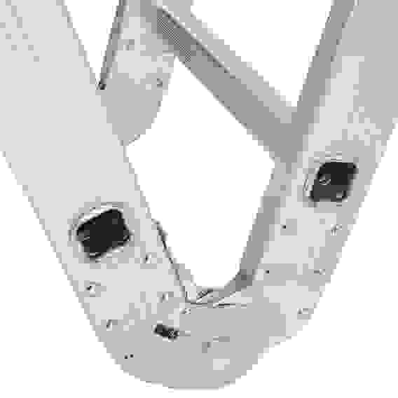 Лестница-трансформер (макс.нагрузка 150кг) алюминий, 4 секции по 3 ступени,4х3,профиль 1,2мм ЕРМАК