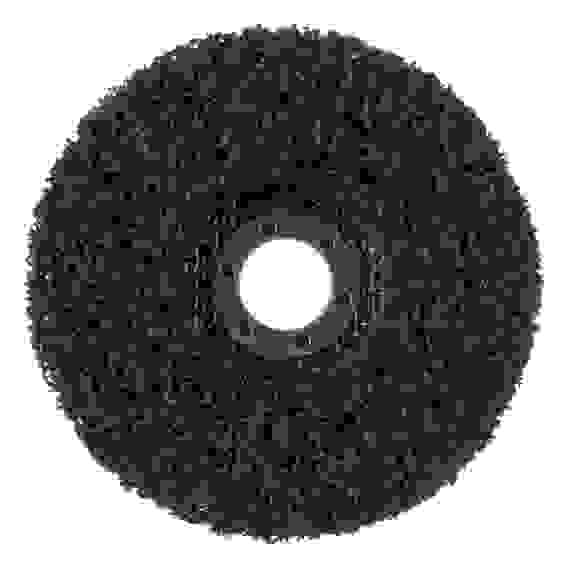 Диск коралловый зачистной 125мм для УШМ, п.кв. 22 мм, толщина 14мм, фиолетовый, высокая жестк. ЕРМАК