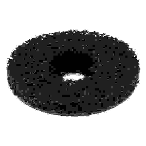 Диск коралловый зачистной 125мм для УШМ, п.кв. 22 мм, толщина 14мм, чёрный, низкая жестк. ЕРМАК