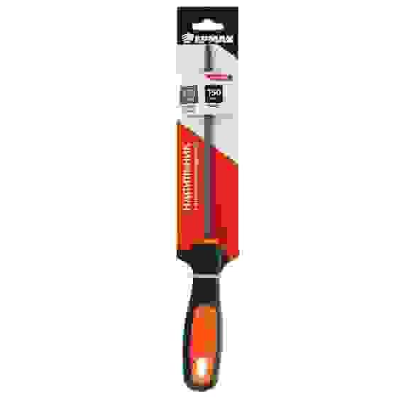 Напильник с пластиковой ручкой круглый 150мм, №2 ЕРМАК