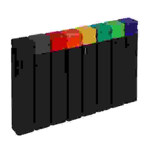 Заклёпочник двуручный для вытяжных и резьбовых заклёпок, насадки: 2.4,3.2,4.0,4.8,6.4мм ЕРМАК