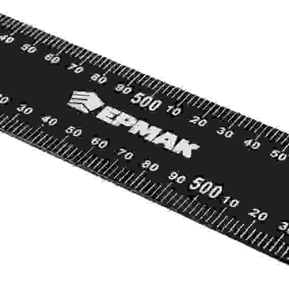 Уголок-линейка 400х600мм ЕРМАК