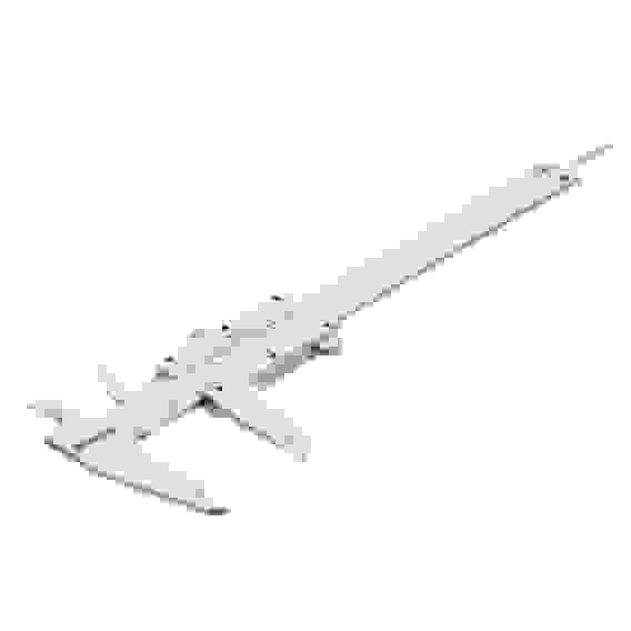 Штангенциркуль стальной 150мм, ШЦ-I-150-0,02-1, футляр пластик ЕРМАК