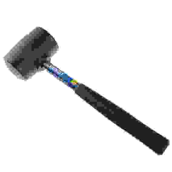 Киянка резиновая с металлической ручкой, 225г РОКОТ