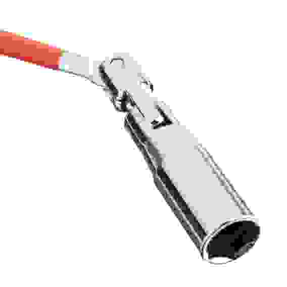 Ключ свечной, с карданным шарниром, 16 мм, матовый усиленный TP005 ЕРМАК