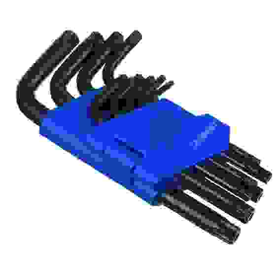 Набор ключей TORX-профиль 9 пр. (50х3мм-125х9мм) РОКОТ
