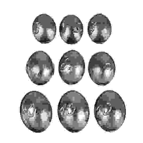 Набор грузов 3 шт., &quot;Оливка&quot;, 3,6,10, г. AZOR FISHING