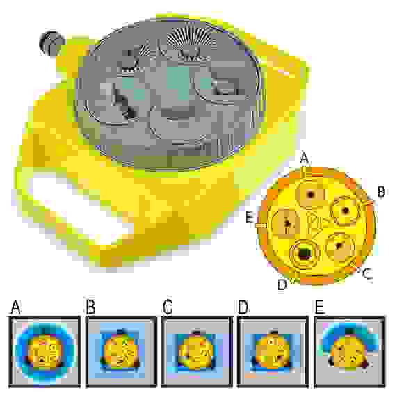 Дождеватель для сада, 5 режимов, 20х15см, ПП.INBLOOM