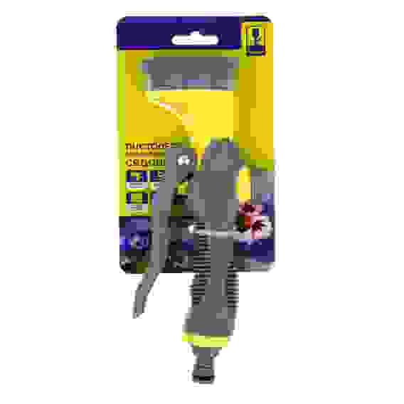 Пистолет садовый для полива, 9 режимов, регулятор напора, ABS INBLOOM