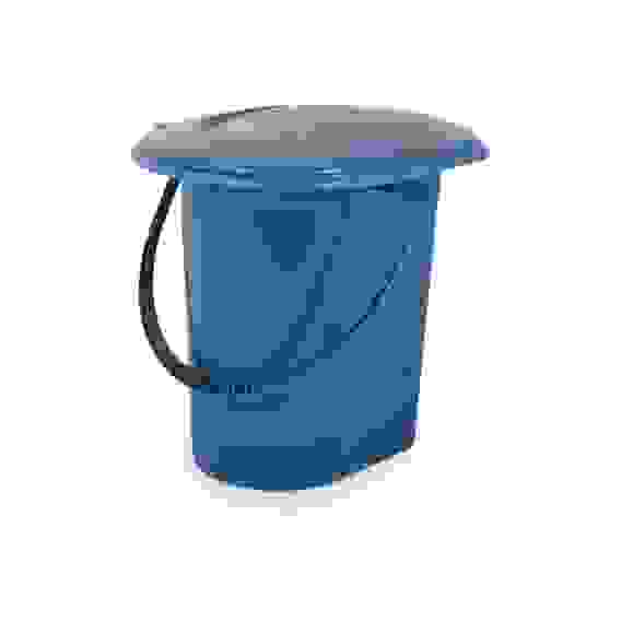 Ведро-туалет 18л(синий)