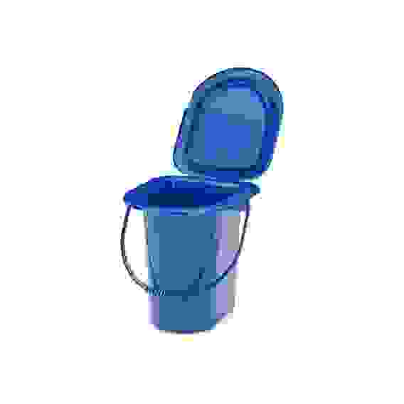 Ведро-туалет 18л(синий)