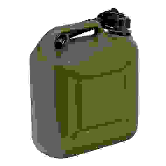 Канистра для ГСМ вертикальная, 10 л., пластиковая, усиленная // Stels