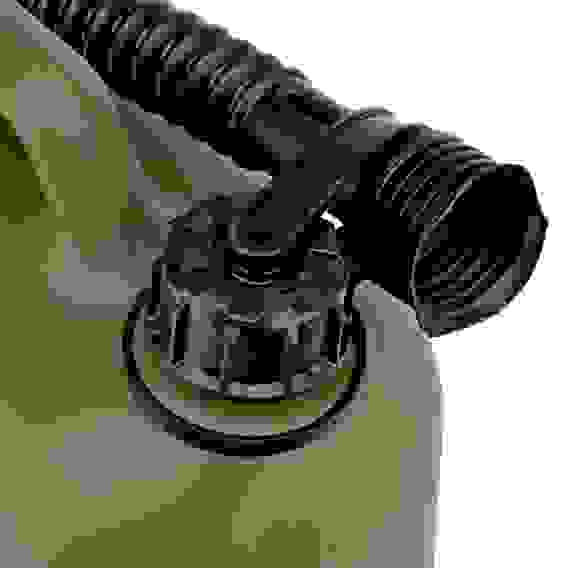 Канистра для ГСМ вертикальная, 10 л., пластиковая, усиленная // Stels