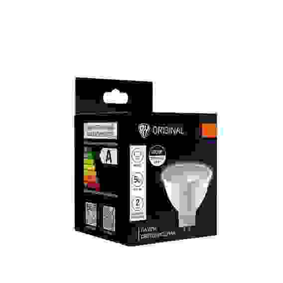 Лампа светодиодная MR16 GU5.3 5 Вт, 375 Лм, 4000 К, 175-265 В, Ra&gt;80, IRF &lt;5% BY