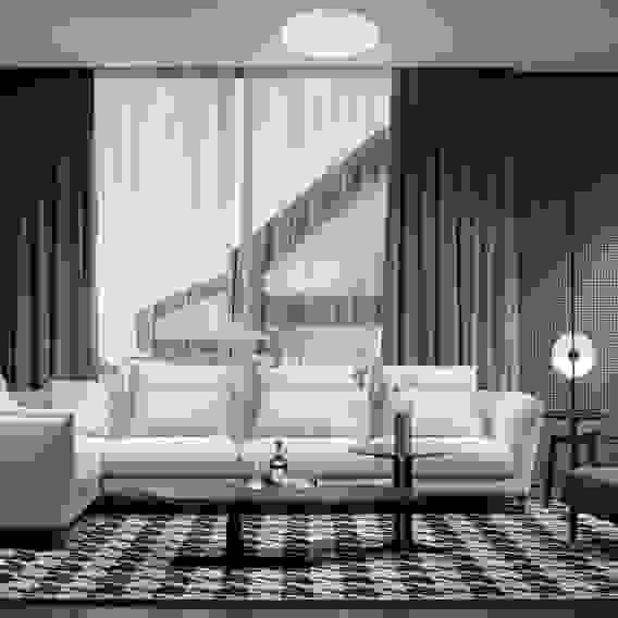 Cветильник LED настенно-потолочный "ШАРМ" 18Вт НБП-Р-2 (250*55мм основание 230мм) TANGO