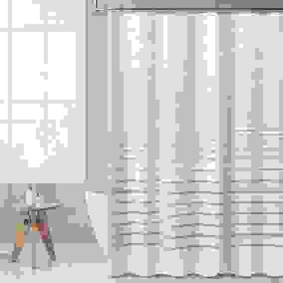 Штора для ванной 180x180см TIKO белый, ПЕВА, SWC-50-09