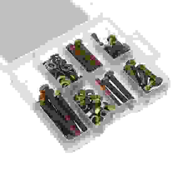 Набор болтов, гаек и шайб из 128шт ЕРМАК