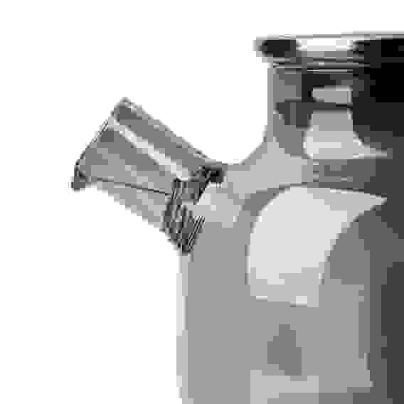 Чайник заварочный 1000мл, стекло, нерж.сталь Графит SATOSHI