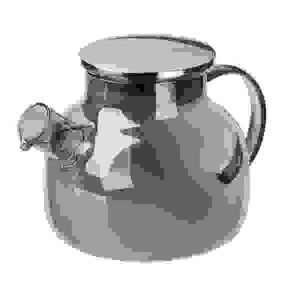 Чайник заварочный 1000мл, стекло, нерж.сталь Графит SATOSHI