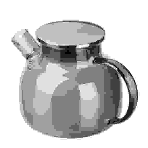 Чайник заварочный 1000мл, стекло, нерж.сталь Графит SATOSHI