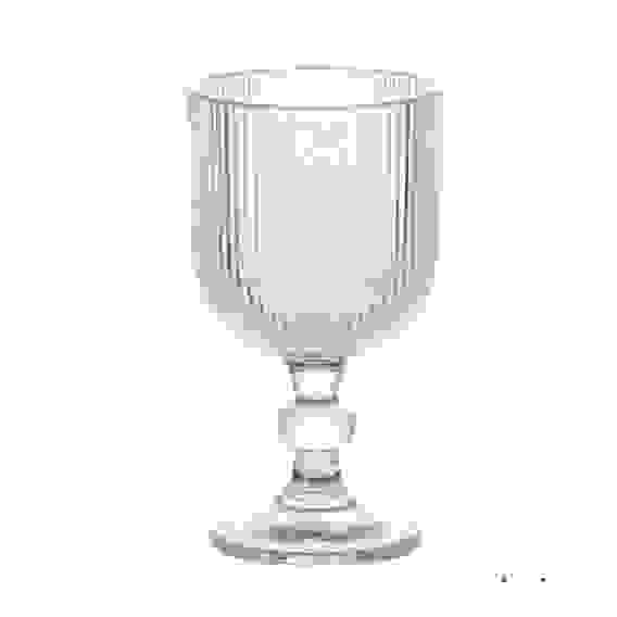 Бокал для вина Грея, 350 мл, стекло, прозрачный, рифленый MILLIMI