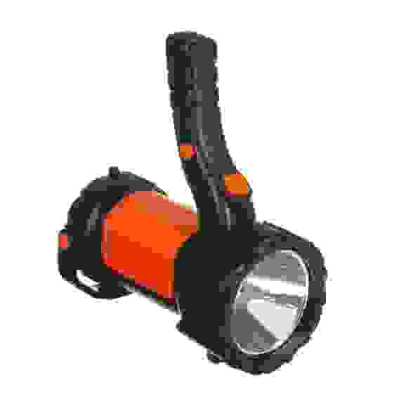 Фонарь прожектор,1LED+1COB, аккумулятор 2400мАч,USB, 91х137х175 мм, пластик, красный свет ЕРМАК