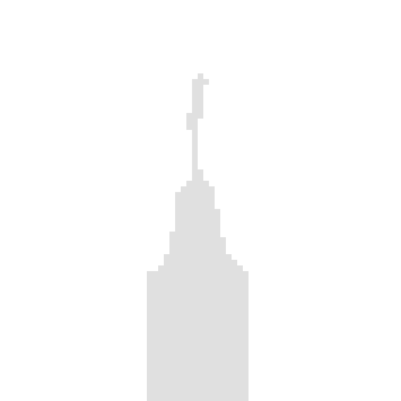 Свеча хозяйственная 17,5см, d2см, 43гр, время горения 6 часов и более, № 55