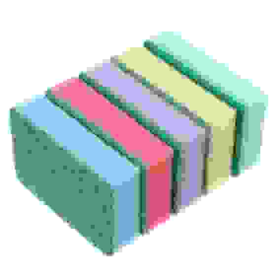 Набор губок для мытья посуды &quot;Прима&quot; 5шт, 8х5х2,5см VETTA