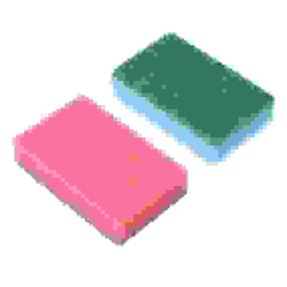 Набор губок для мытья посуды &quot;Прима&quot; 5шт, 8х5х2,5см VETTA