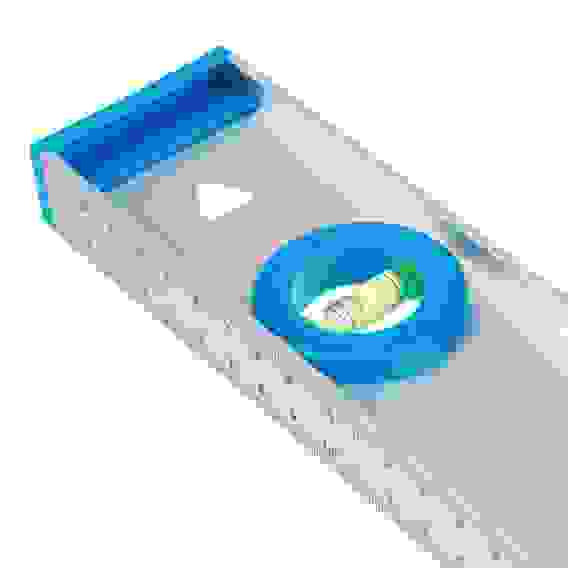 Уровень строительный "Рельс", 800 мм РОКОТ