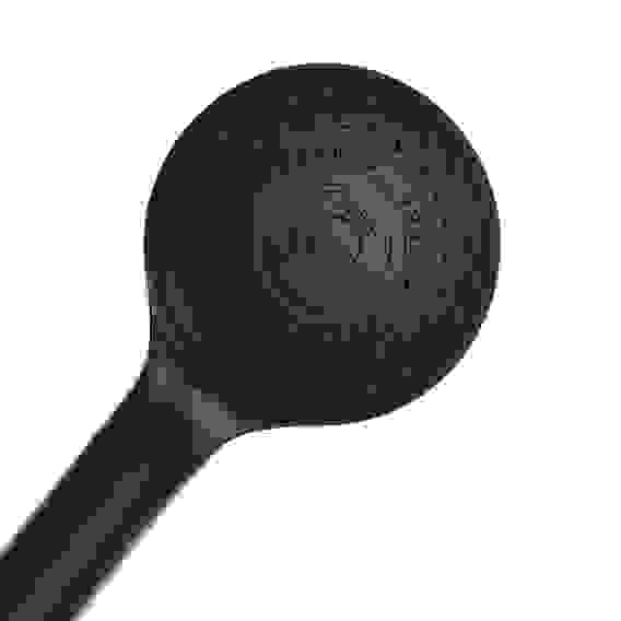 Смеситель для ванны с душем, прямой излив 35см, картридж 35мм, черный, цинк, SK08-P105 СоюзКран