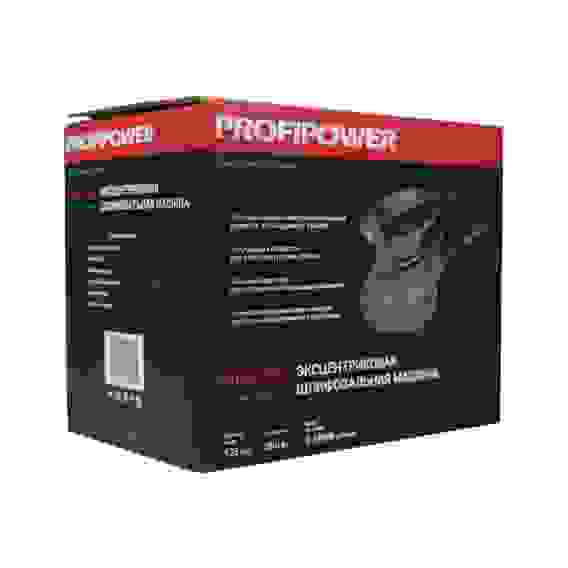 Шлифмашина эксцентриковая ProfiPower МШЭ-350(до14000об/мин,диск 125мм,кабель 2м,в коробке)