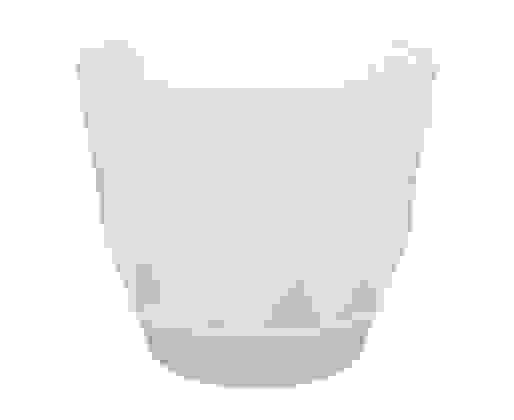 Горшок для цветов 4,5л,d=22см,поддон,Laurel белый,221611029/01/Homver