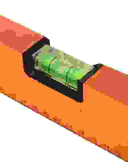 Уровень алюминиевый 800 мм, фрезерованный, 3 глазка Вихрь 73/11/4/3