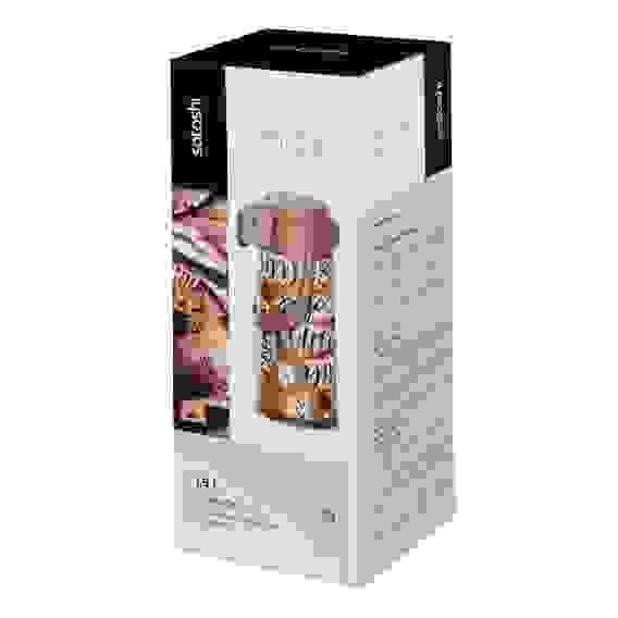 Термос с пневмонасосом "Мокко", стеклянная колба, 1,9 л. SATOSHI