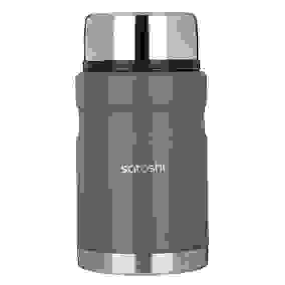 Термос 0,70л, с широкой горловиной, для еды, нержавеющая сталь Торнадо SATOSHI