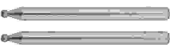 Набор алмазных мини-шарошек 2 шт, 2.0 x 3.2 x 38 мм, ЗУБР